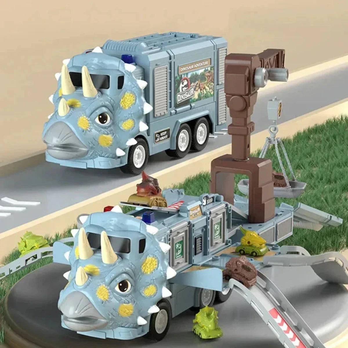 Fun Dino Truck Toy Set