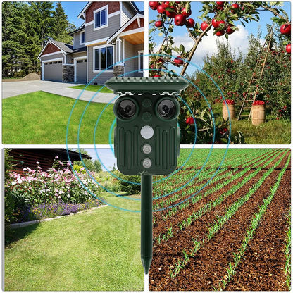 Outdoor Solar Deer Deterrent | Waterproof and Adjustable