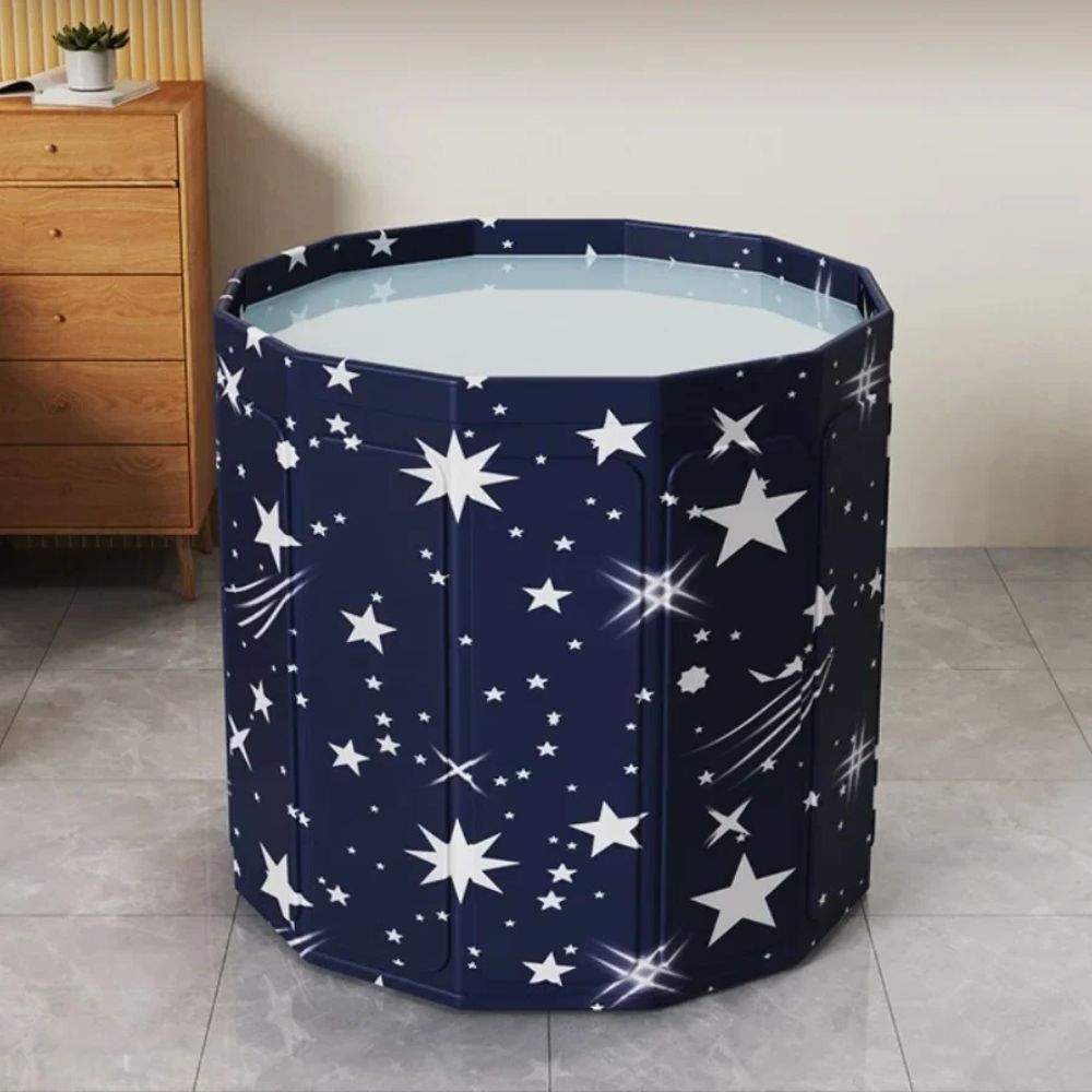 Space Saving Folding Heated Adult Bath Tub