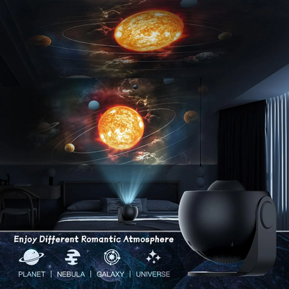 Colorful Night Sky Projector 360 Degree Lighting Effect
