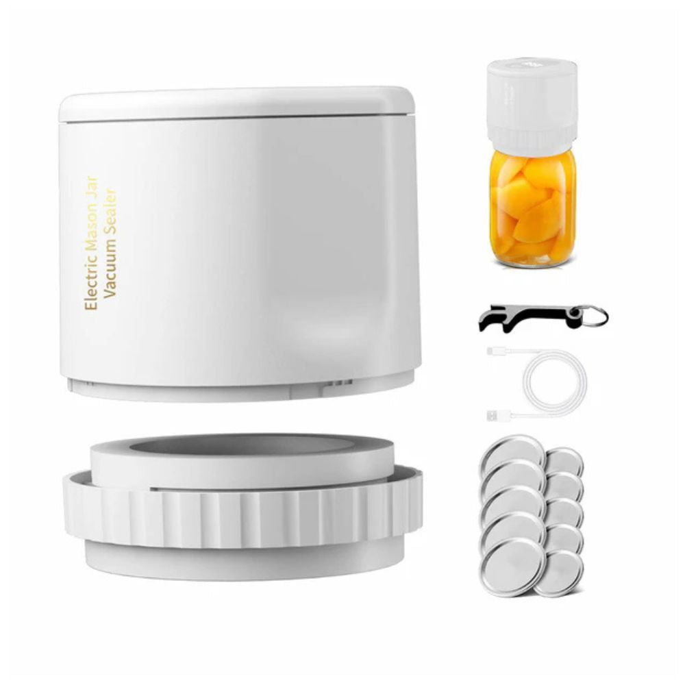 Easy Food Saver Mason Jar Vacuum Sealer Kit