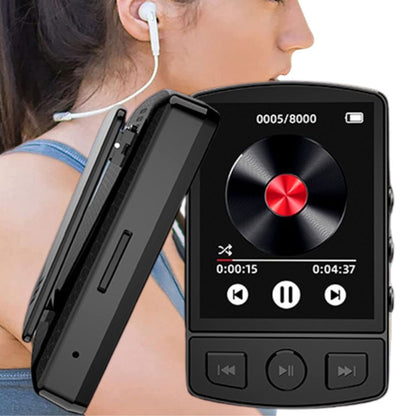 Compact Clip On MP3 Music Player for Fitness - Halri