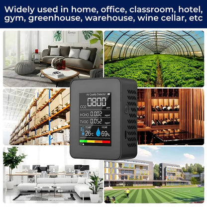 Accurate Portable Air Quality CO2 Detector Monitor