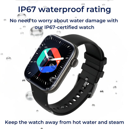 Smart Fitness Watch with Customizable Health Features