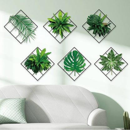 Realistic Plant Wall Stickers Decor - Halri