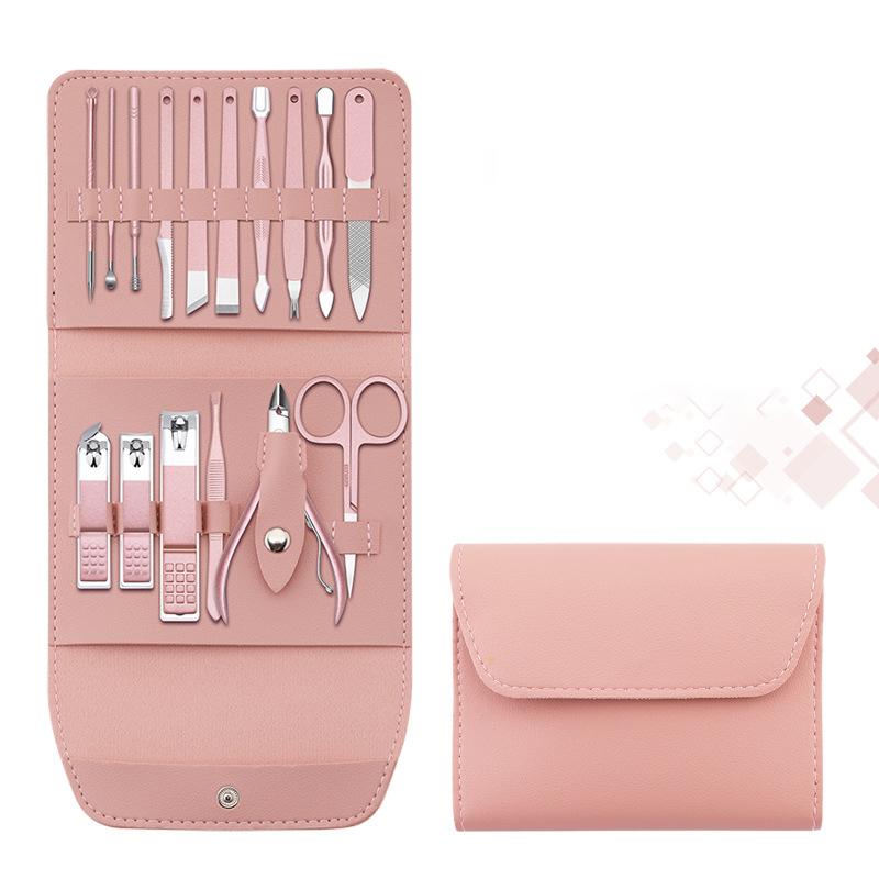 Travel Nail Clipper Kit (12/16 Pcs)