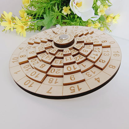 Challenging Wooden Brain Teaser Puzzle Toy