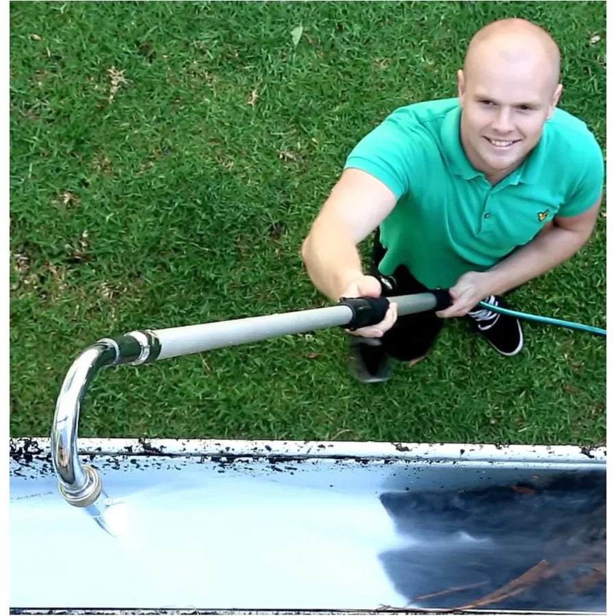 Easy Reach Gutter Cleaner Wand with Hose Adapter