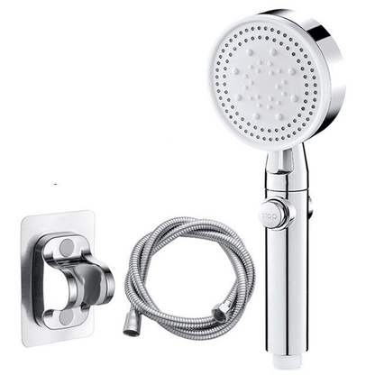 Halri Adjustable 5 Mode Shower Head with Control Button