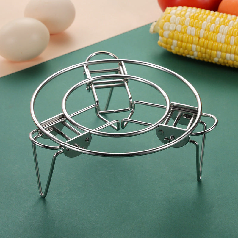 Premium Steel Food Steamer Rack Stand