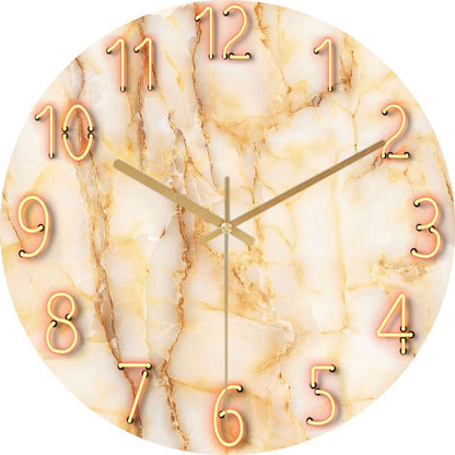 Modern Slim Wall Clock
