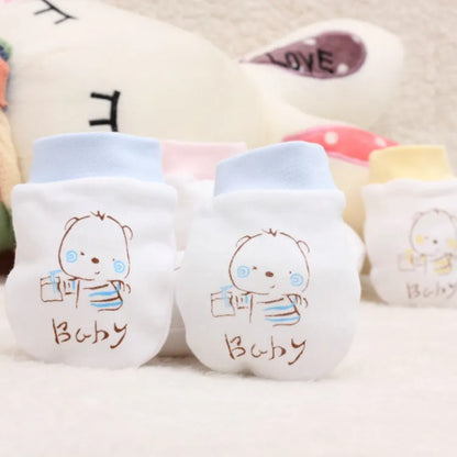 Halri | Gentle Baby Cotton Mitts - Comfortable Baby Scratch Protection