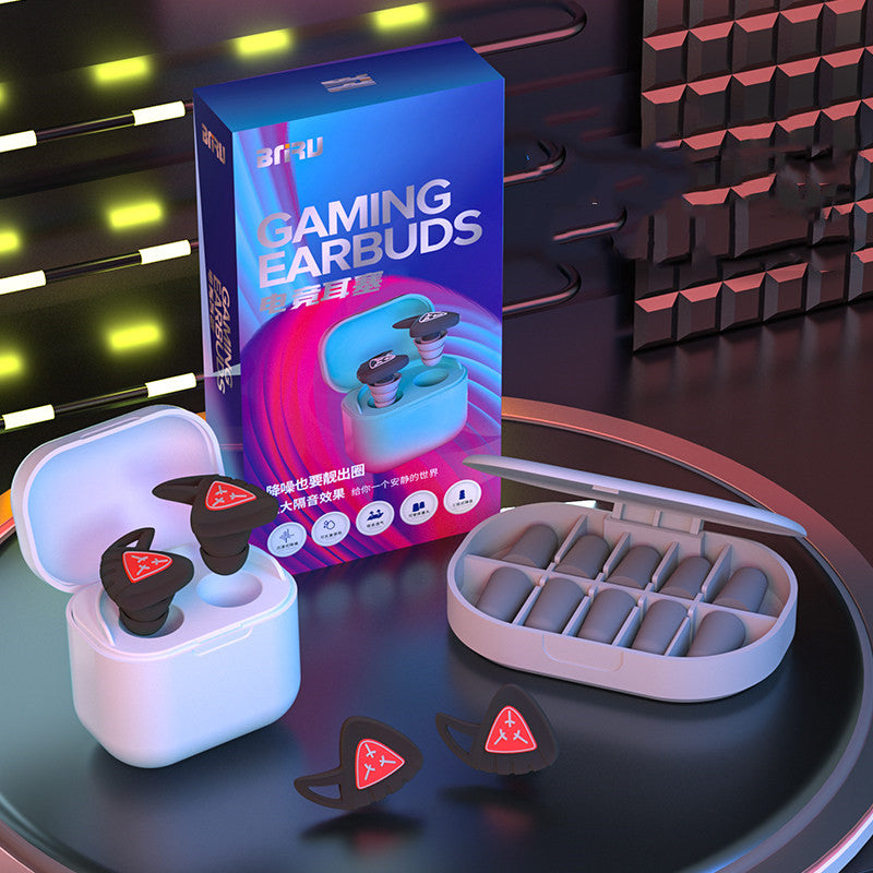 Soft Silicone Ear Plugs with Extra Foam Tips