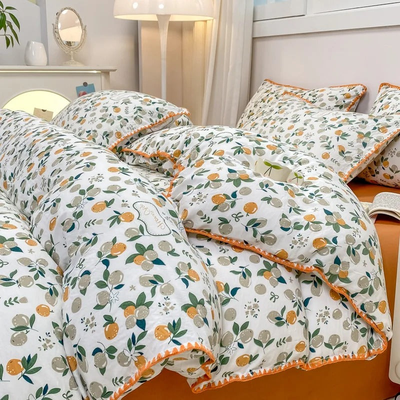 Earth Tone Bedding Set Complete Bed Room Decor