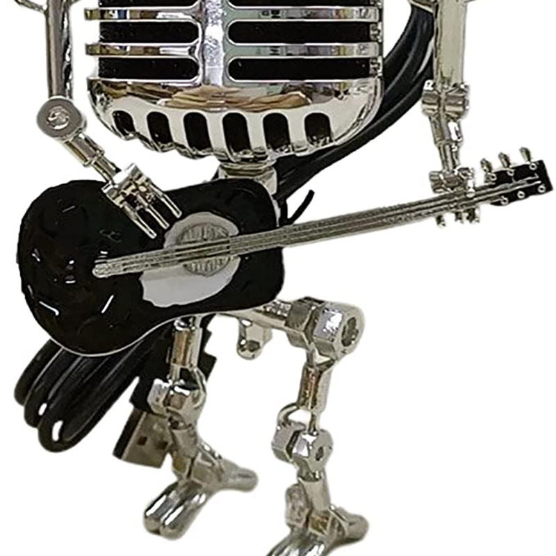 Vintage Style Robot Microphone