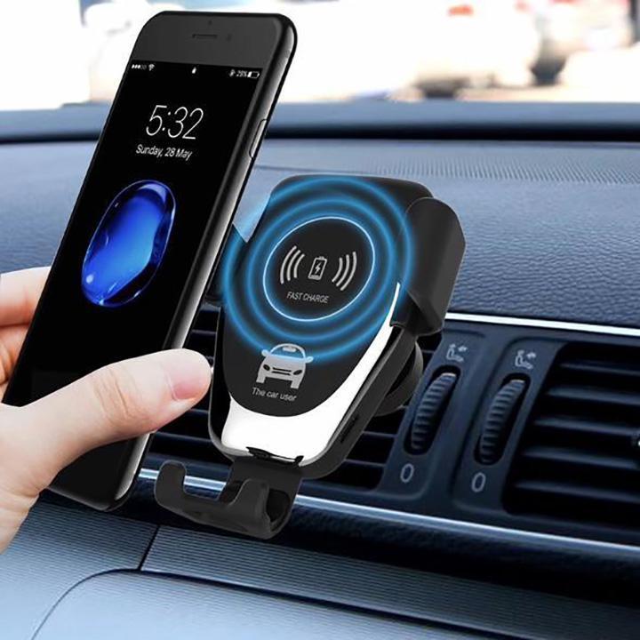 Wireless Car Phone Mount and Fast Charger