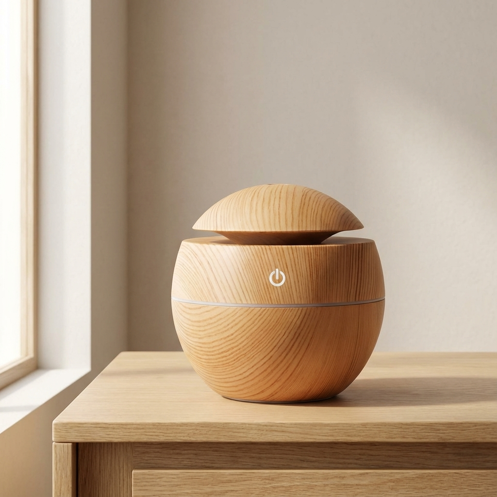 Compact Quiet USB Humidifier for Bedroom - Halri