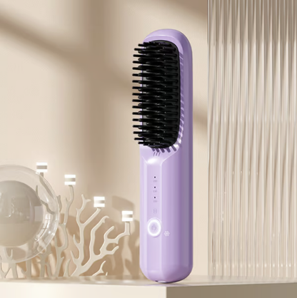 Effortless Hair Straightening Brush