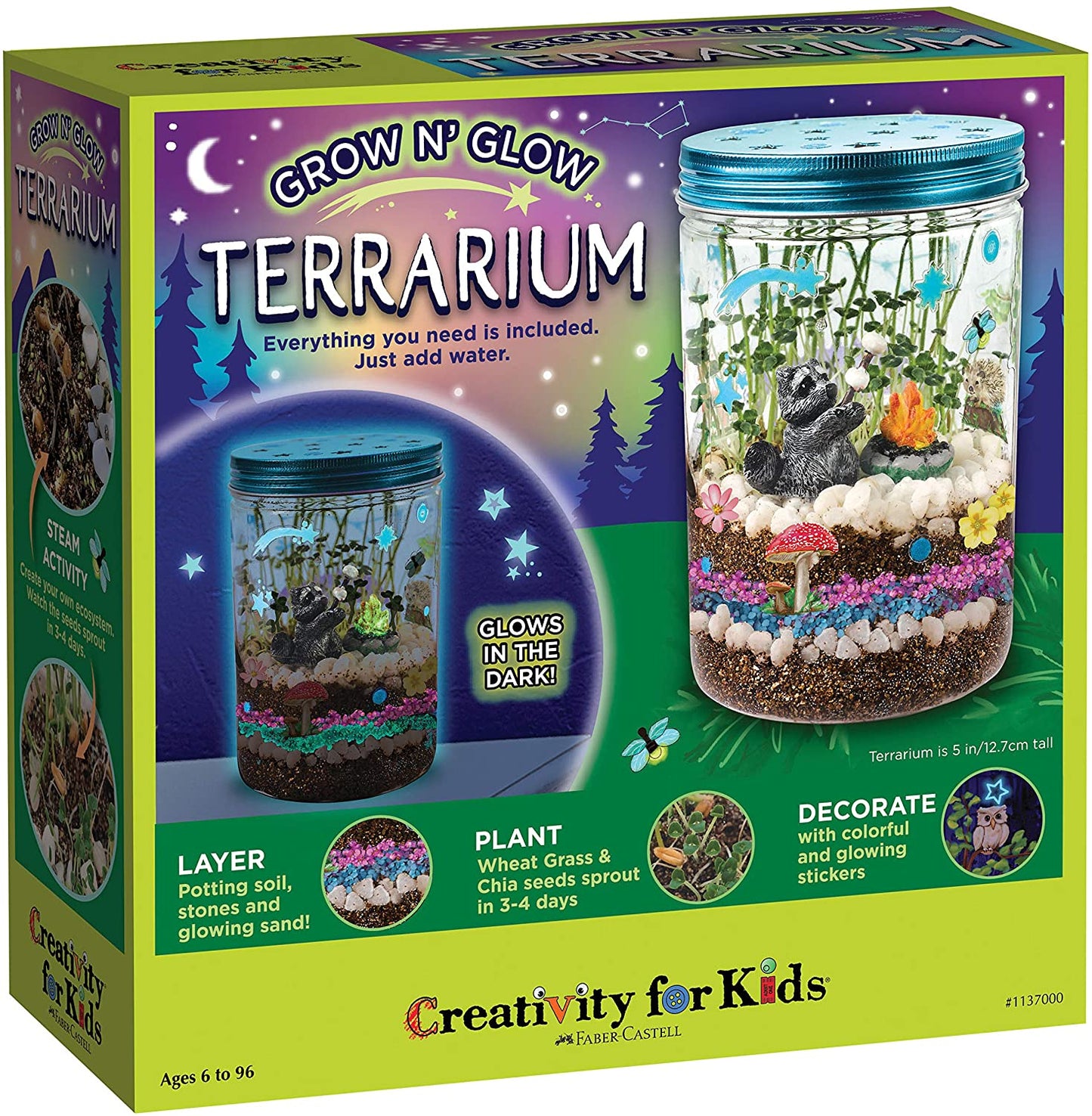 Mini Indoor Garden Starter Terrarium Kit - Halri