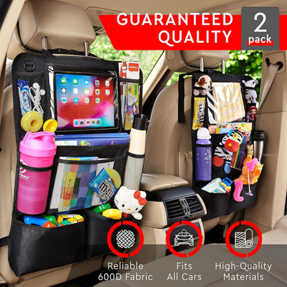 2-Pack Premium Auto Storage Organizers