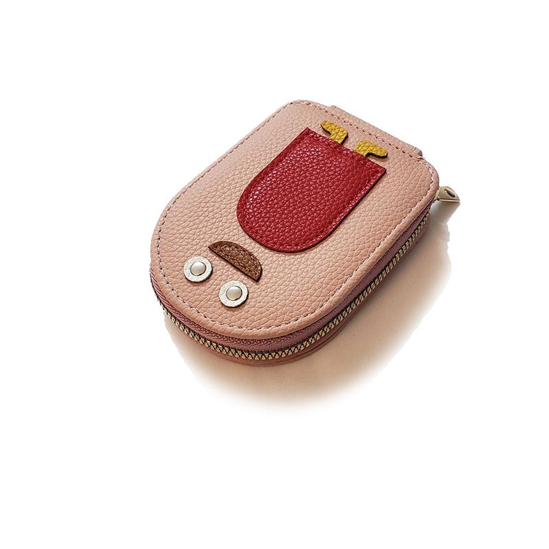 Adorable Penguin Leather Card Holder Wallet