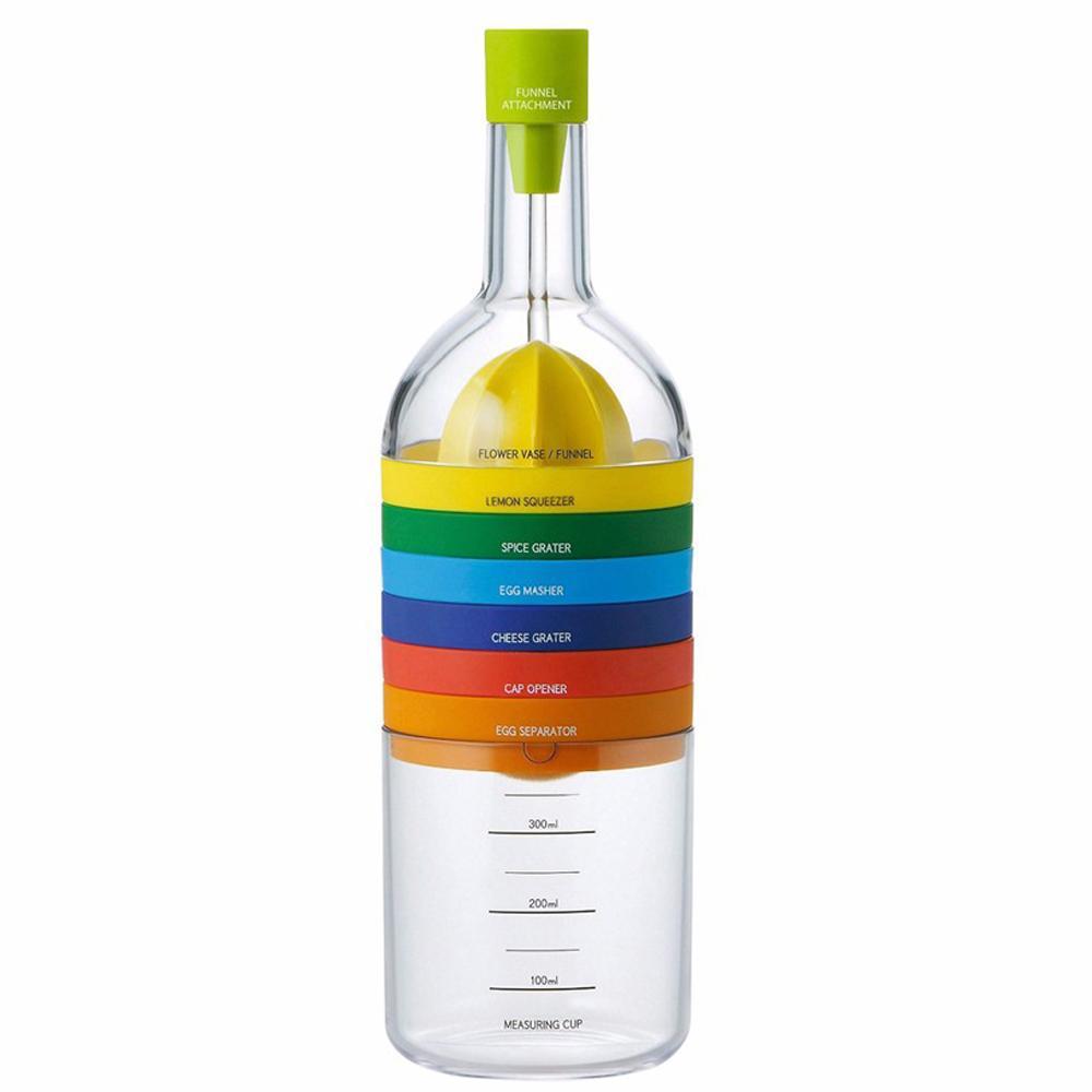 Versatile 8-in-1 Kitchen Gadget Bottle Set - Halri