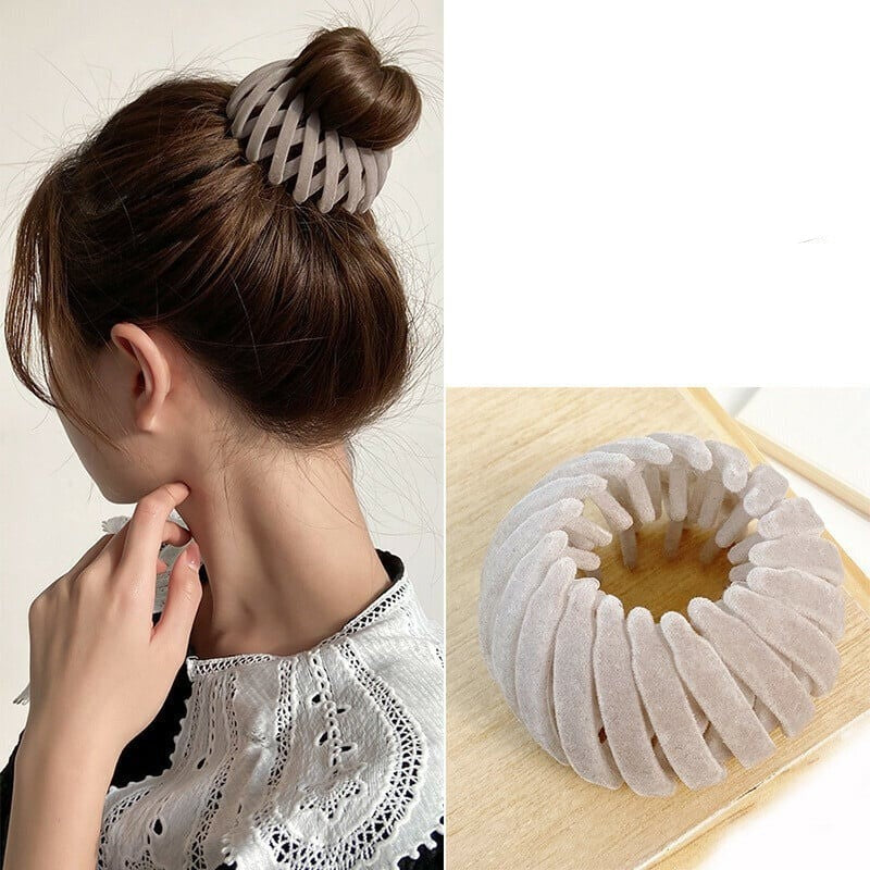 Easy Hair Bun Clip for All Hair Types