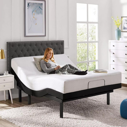 Comfortable Height Adjustable Wireless Bed Frame