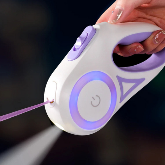 Adjustable Pet Leash with LED Flashlight - Halri