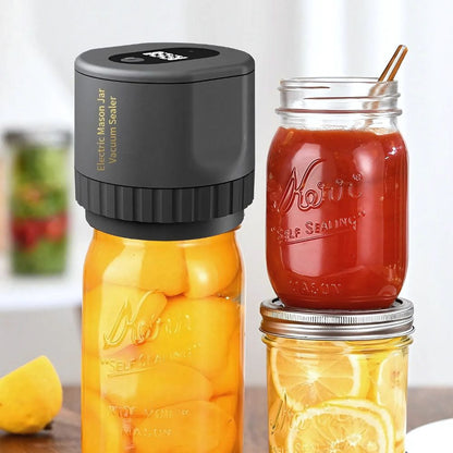 Easy Food Saver Mason Jar Vacuum Sealer Kit