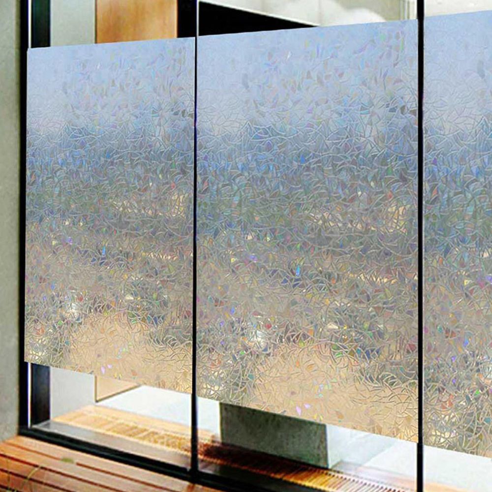 Colorful Glass Window Privacy Sticker Film