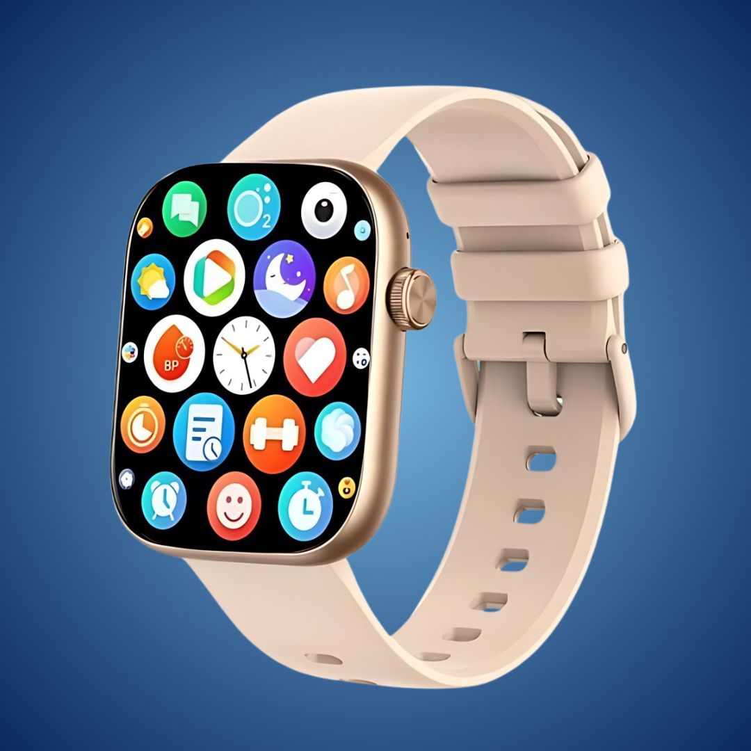 Smart Fitness Watch with Customizable Health Features