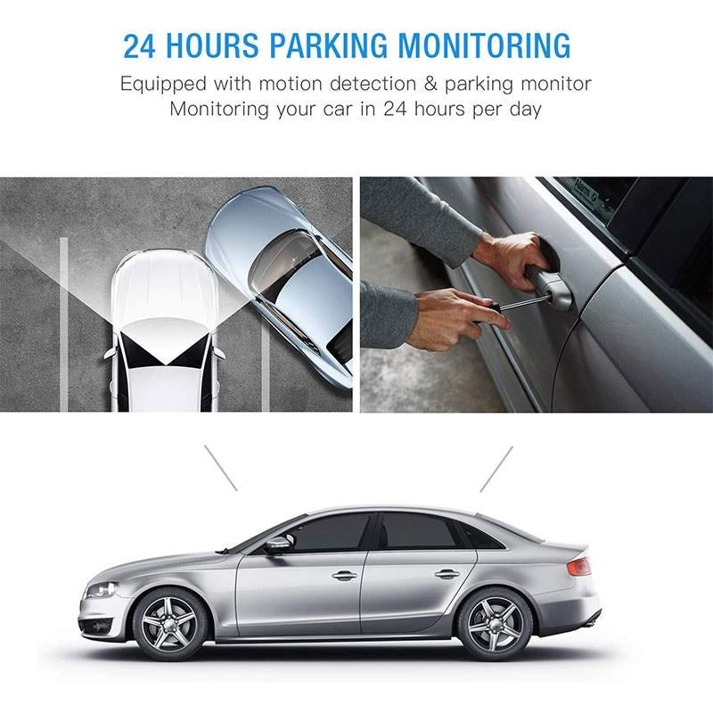 Full HD Dual Car Camera 1080P Front Rear DVR