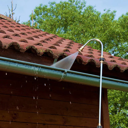 Easy Reach Gutter Cleaner Wand with Hose Adapter