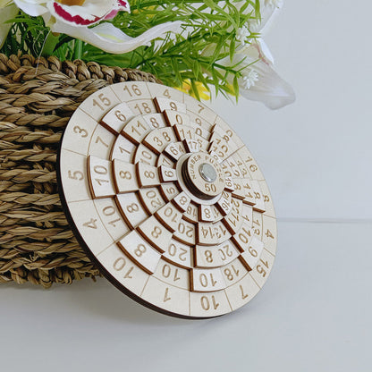 Challenging Wooden Brain Teaser Puzzle Toy
