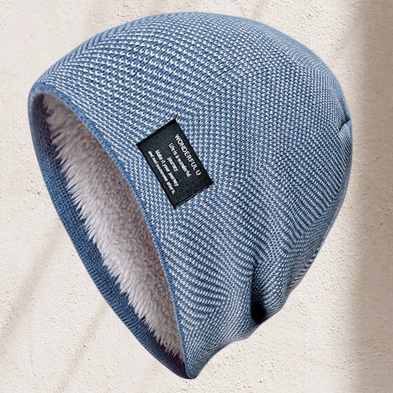 Warm Cozy Fleece Beanie Hat - Halri