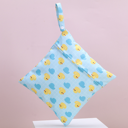 Waterproof Baby Bag with Zipper – Stroller Wet Bag