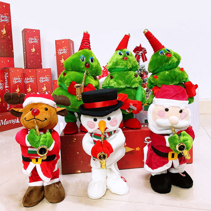 Fun Animated Holiday Tree Figure - Halri