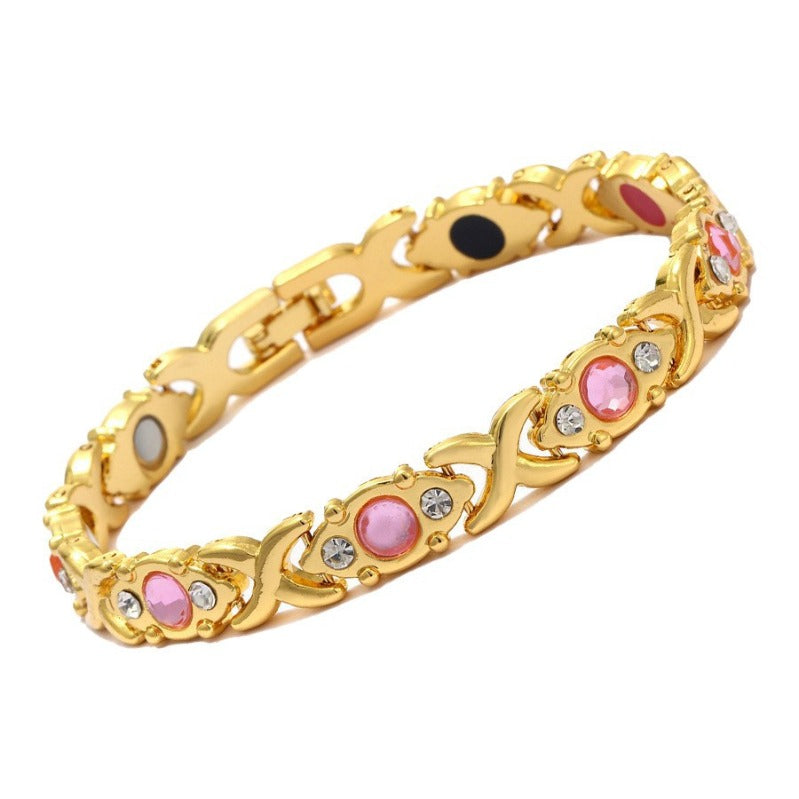 Luxury Rose Gold Clasp Bracelet