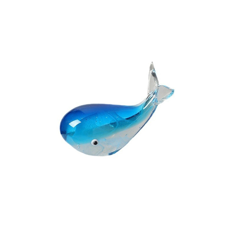 Beautiful Glow Whale Glass Figurine - Halri