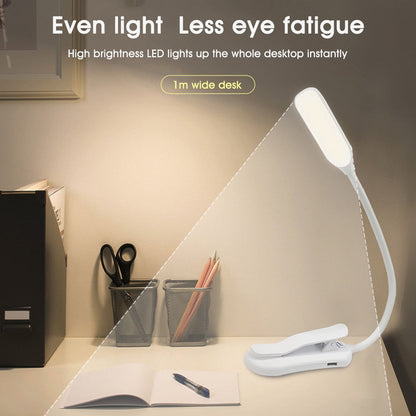 Adjustable Desk Book Light Clamp
