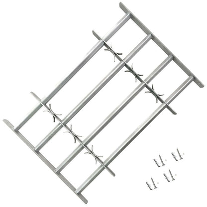 Secure Window Guard with 3 Bars 700-1050mm Wide - Halri