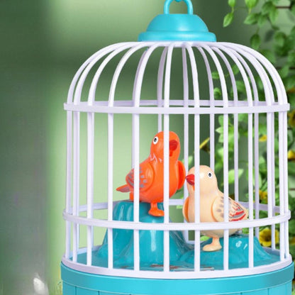 Colorful Birds Singing Cage Kids Toy - Halri