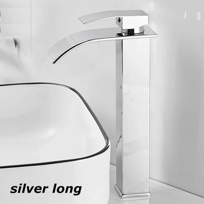Luxury Bathroom Faucet Mixer Tap Stainless Steel