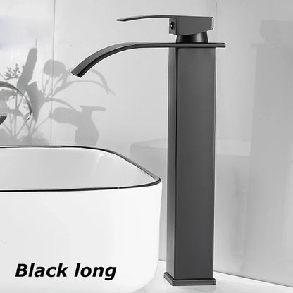 Luxury Bathroom Faucet Mixer Tap Stainless Steel