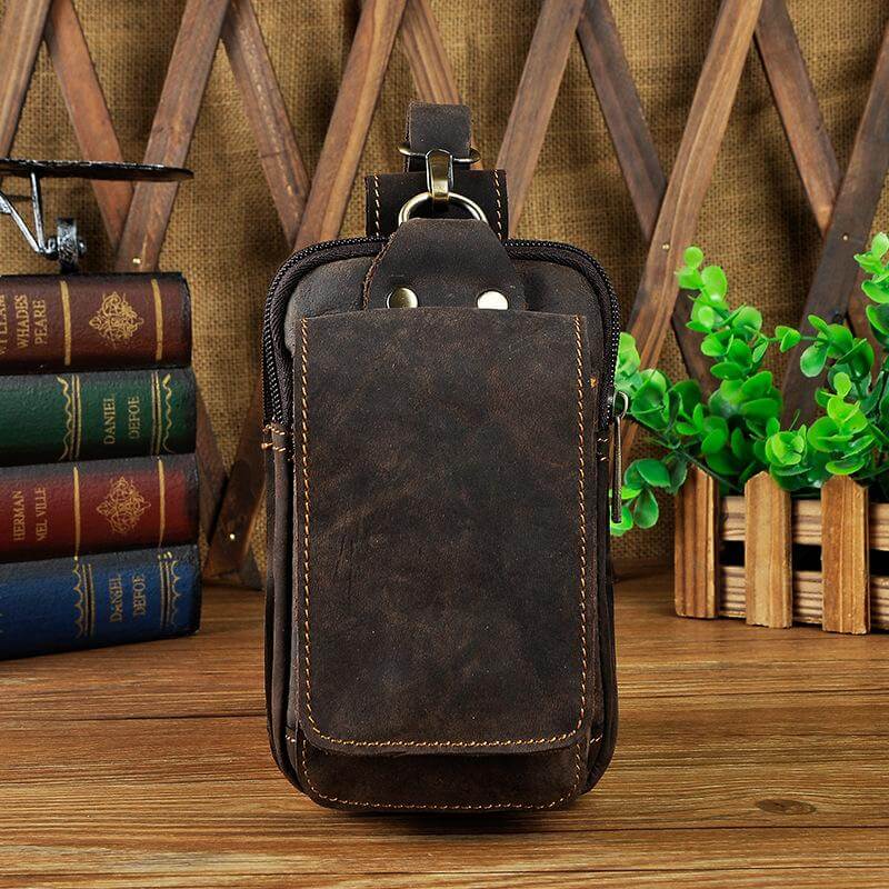 Practical Hiking Waist Pouch with Multiple Compartments