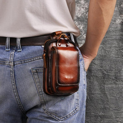 Practical Hiking Waist Pouch with Multiple Compartments