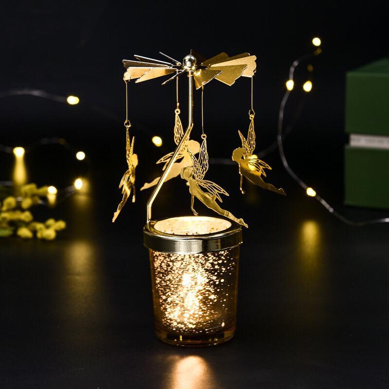 Rotating Metal Candle Lanterns - Halri
