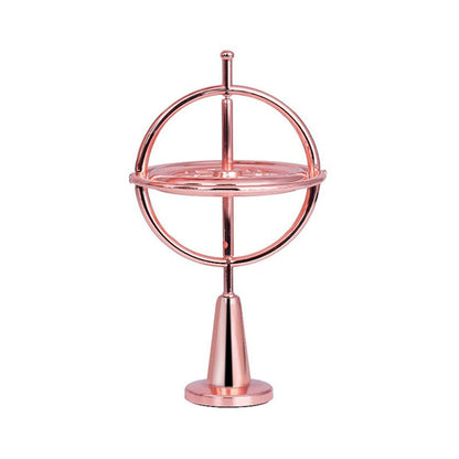 Relaxing Desk Top Spinning Metal Gyro Toy