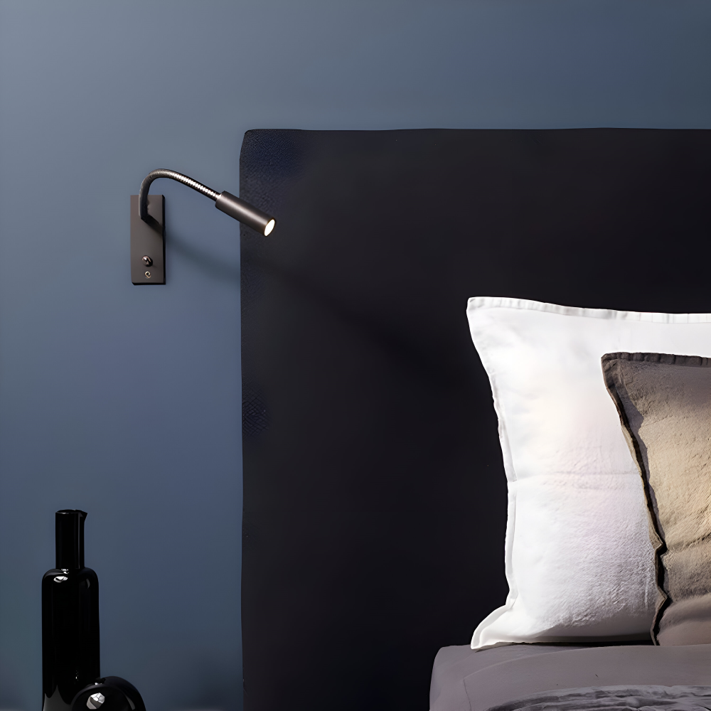 Adjustable Gooseneck Wall Light – Modern LED Wall Lamp with Flexible Arm for Reading and Task Lighting 5